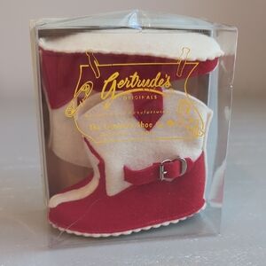 Vintage Baby Cowboy Boots Gertrude's Originals Red